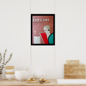 レストラフランスのンアールデコポスターフランスの ポスター (キッチン)