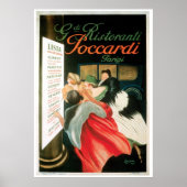 レストラフランスのンヴィンテージ食品と芸術 ポスター (正面)