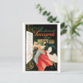 レストラフランスのンヴィンテージ食品と芸術 ポストカード (スタンド正面)