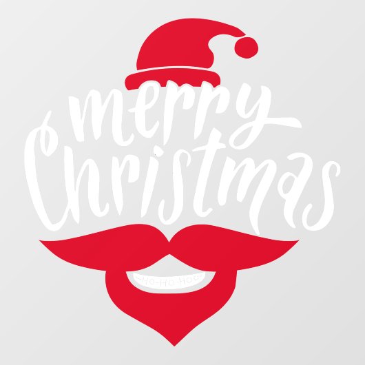 レストランとオフィスのクリスマスウィンドウ ウィンドウサイン (シート)