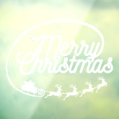 レストランとオフィスのクリスマスホリデー ウィンドウサイン (シート3)