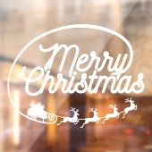 レストランとオフィスのクリスマスホリデー ウィンドウサイン (シート2)