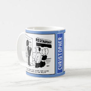 レストランのシェフ頼についてのお客様おもしろい コーヒーマグカップ