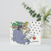 レストランのシーン セルフォン, ポストカード (スタンド正面)