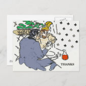 レストランのシーン セルフォン, ポストカード (正面/裏面)