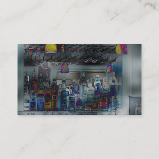 レストランまたはバーの名刺 名刺