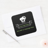 レストランアンドシェフテーマ スクエアシール (封筒)