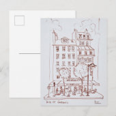 レストランオンブールバード |サンジェルマン，パリ ポストカード (正面/裏面)