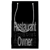 レストランオーナーエクストラナレスモール抱き枕 スモールペーパーバッグ (正面)