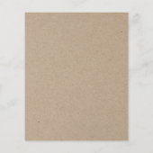 レストランカスタムメニューシート チラシ (裏面)