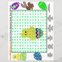 レストランキッズアクティビティ紙イースター春