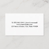 レストランキッチン | シェフナイフ 名刺 (裏面)