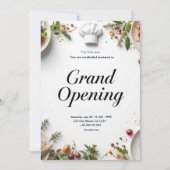 レストラングランドオープニング招待状 シーズンカード (正面)