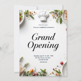 レストラングランドオープニング招待状 シーズンカード