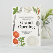 レストラングランドオープニング招待状 シーズンカード (スタンド正面)