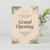 レストラングランドオープニング招待状 シーズンカード (スタンド正面)