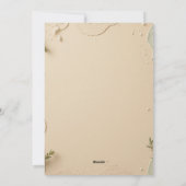 レストラングランドオープニング招待状 シーズンカード (裏面)