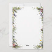 レストラングランドオープニング招待状 シーズンカード (裏面)