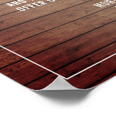 レストラングランドリオープニングCovid 素朴安全 ポスター (角)