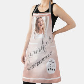 レストランケーキケータリングフォトロゴバラ名 エプロン (インサイチュ)