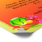 レストランサプライズデイリースペシャルズサンライズカフェ ポスター (角)