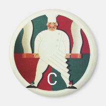 レストランシェフの料理パーティー料理モノグラム