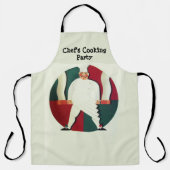 レストランシェフの料理パーティー料理 エプロン (正面)