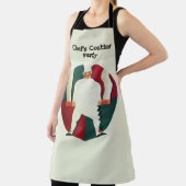 レストランシェフの料理パーティー料理 エプロン (インサイチュ)