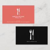 レストランシルバーウェア 名刺 (正面/裏面)