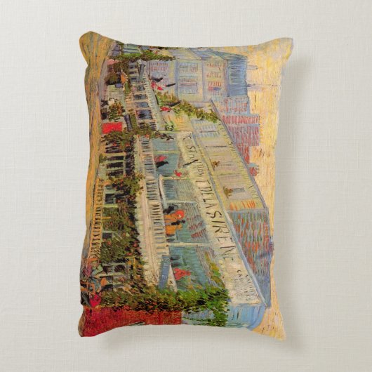 レストランシレーヌアスナエールバイビンセント・ヴァン・ゴッホ アクセントクッション (裏面(縦))