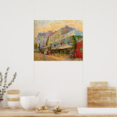 レストランシレーヌアスナエールバイビンセント・ヴァン・ゴッホ ポスター (キッチン)