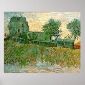 レストランシレーヌアスナエールバイビンセント・ヴァン・ゴッホ ポスター (正面)