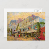 レストランシレーヌアスナエールバイビンセント・ヴァン・ゴッホ ポストカード (正面/裏面)