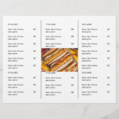 レストランテイクアウト | 写真モダンのカスタム撮影 (裏面)