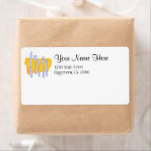 レストランディナーウェアカスタムデザインラベルテンプレート ラベル (インサイチュ)