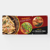 レストランデイリースペシャル屋外カスタムバナー 横断幕 (横)