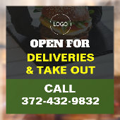 レストランデリバリー詳細ウィンドウ ウィンドウサイン (シート2)