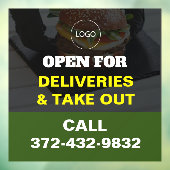 レストランデリバリー詳細ウィンドウ ウィンドウサイン (シート3)