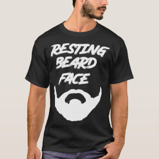 レストランヒゲ顔1 Tシャツ