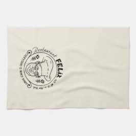 レストランフェリクス キッチンタオル