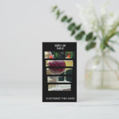 レストランマーファンシーガリタカクテル 名刺 (スタンド正面)