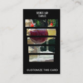 レストランマーファンシーガリタカクテル 名刺 (正面)