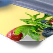 レストランミルクシェイクのプロモーションの前広告 ポスター (角)