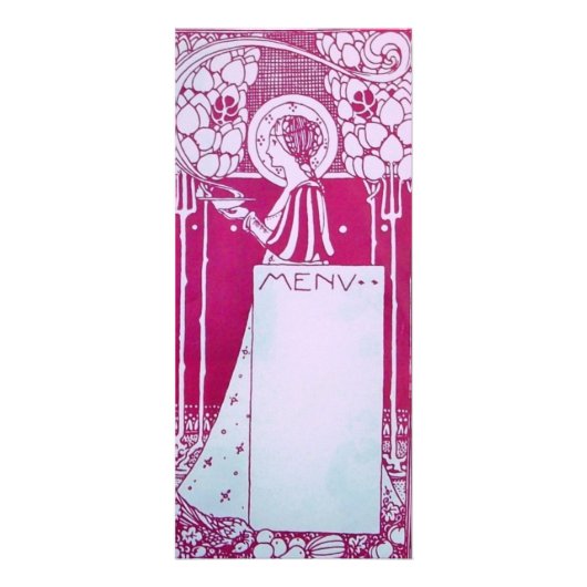 レストランメニューラックカード ラックカード (正面)