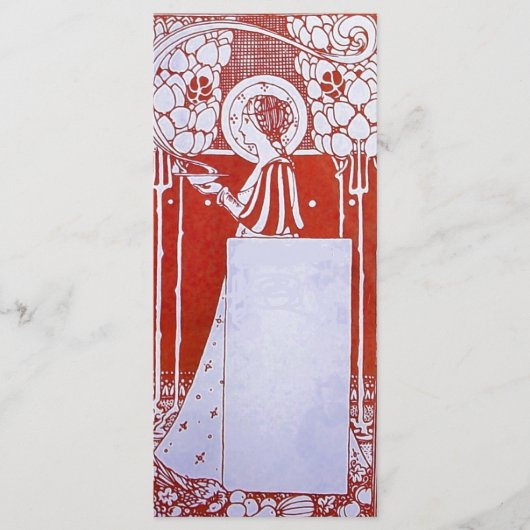 レストランメニュー1ラックカード メニュー (正面)