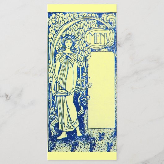 レストランメニュー2ラックカード メニュー (正面)