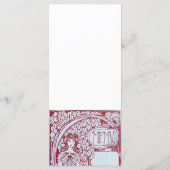 レストランメニュー2ラックカード メニュー (裏面)