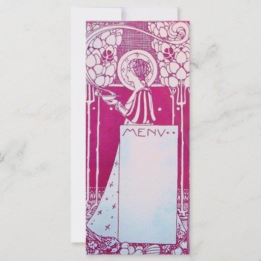 レストランメニューLサイズのカード (正面)