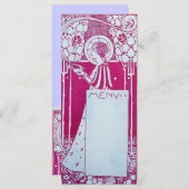 レストランメニューLラックカード メニュー (正面/裏面)