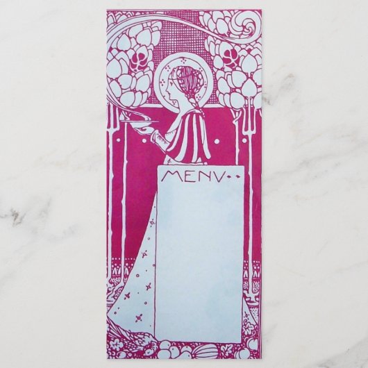 レストランメニューLラックカード メニュー (正面)